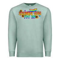 Seafoam Sounds Gay I'm in Pride LGBTQ Premium Sweatshirt - BundleAndBundleShop