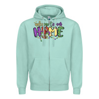 Seafoam welcome to our home Zipper Hoodie - MaliasSmallBusiness