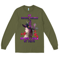 My Broom Broke Long Sleeve Tee | Teevron