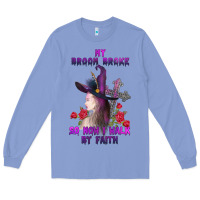 Colony Blue my broom broke Long Sleeve Tee - AdoDesignShop