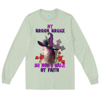 Matcha my broom broke Long Sleeve Tee - AdoDesignShop