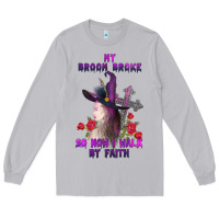 Moon Dust my broom broke Long Sleeve Tee - AdoDesignShop
