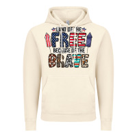 Vintage Artic land of the beacause of the brave Vintage Hoodie - CowhideDigitalArt