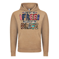Vintage Coffee land of the beacause of the brave Vintage Hoodie - CowhideDigitalArt