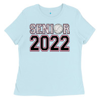 Baby Blue senior volleyball Ladies Tee - AdoDesignShop