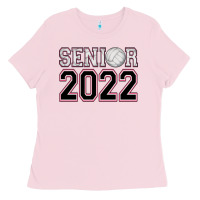 Bubblegum Pink senior volleyball Ladies Tee - AdoDesignShop