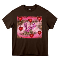 Chocolate Brown valentines day love Heavy Core Tee - RanaPortraitStore