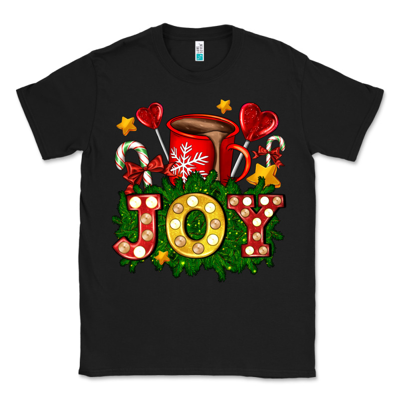 Christmas Joy Coffee And Candies Classic Tee by AdoDesignShop | Teevron