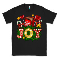 Black christmas joy coffee and candies Classic Tee - AdoDesignShop