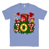 Colony Blue christmas joy coffee and candies Classic Tee - AdoDesignShop