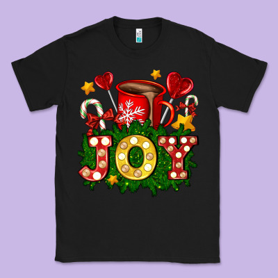 Christmas Joy Coffee And Candies Classic Tee Designed By Adodesignshop