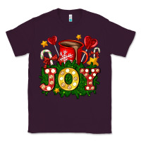 Plum christmas joy coffee and candies Classic Tee - AdoDesignShop