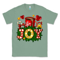 Sage christmas joy coffee and candies Classic Tee - AdoDesignShop