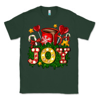 Sports Green christmas joy coffee and candies Classic Tee - AdoDesignShop