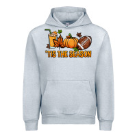 Heather Grey Tis the season Sport Urban Hoodie - HowdyJamesFarm