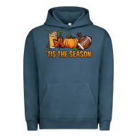 Pigment Midnight Navy Tis the season Sport Urban Hoodie - HowdyJamesFarm