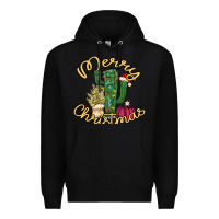 Black Cactus Christmas Premium Hoodie - Bettercallsaul