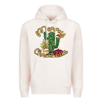Pale Pink Cactus Christmas Premium Hoodie - Bettercallsaul