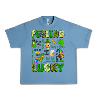 Pebble Blue feeling lucky Urban Heavy Tee - Artiststas
