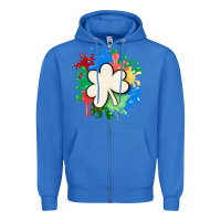 True Royal st patricks day shamrock autism Zipper Hoodie - MaliasSmallBusiness
