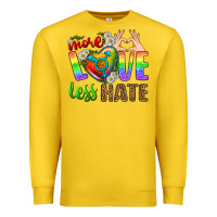 Lemon More Love Less Hate LGBTQ Premium Sweatshirt - BundleAndBundleShop