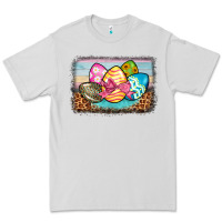Dove Grey easter egg background Premium Tee - BarkalooDesign
