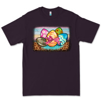 Plum easter egg background Premium Tee - BarkalooDesign