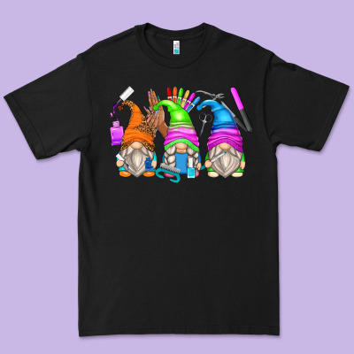 Premium Tee nail tech gnomes