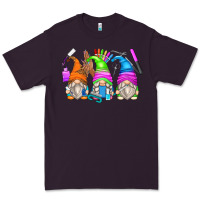 Plum nail tech gnomes Premium Tee - Zillion Design Studio