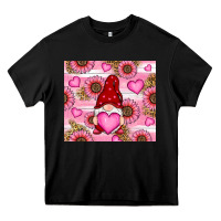 Black valentines day gnomes Heavy Core Tee - RanaPortraitStore