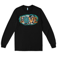Black love western Long Sleeve Tee - AdoDesignShop