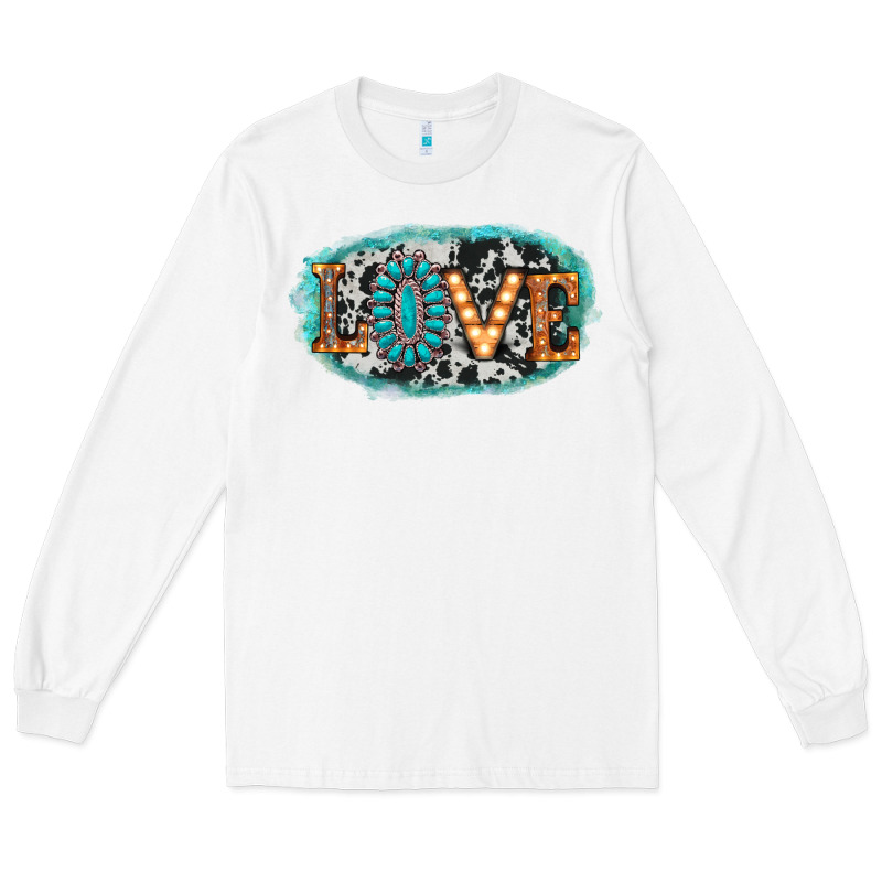 Love Western Long Sleeve Tee by AdoDesignShop | Teevron