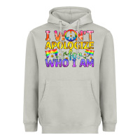 Moon Dust LGBTQ I Won't Apologize For Who I Am Heavyweight Hoodie - BundleAndBundleShop