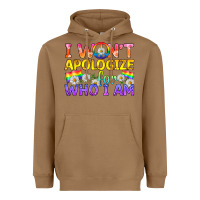 Toasted Coconut LGBTQ I Won't Apologize For Who I Am Heavyweight Hoodie - BundleAndBundleShop
