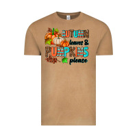 Vintage Camel autumn leaves pumpkin please Vintage Tee - AdoDesignShop