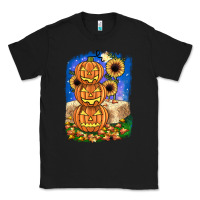Black pumpkin sunflower Classic Tee - JahusDesignShop