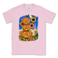 Bubblegum Pink pumpkin sunflower Classic Tee - JahusDesignShop
