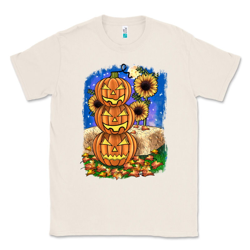Pumpkin Sunflower Classic Tee by JahusDesignShop | Teevron