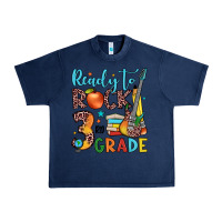 Navy ready to rock 3rd grade Urban Heavy Tee - JahusDesignShop