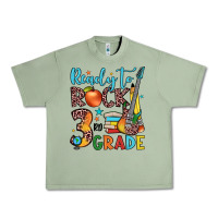 Oil Green ready to rock 3rd grade Urban Heavy Tee - JahusDesignShop