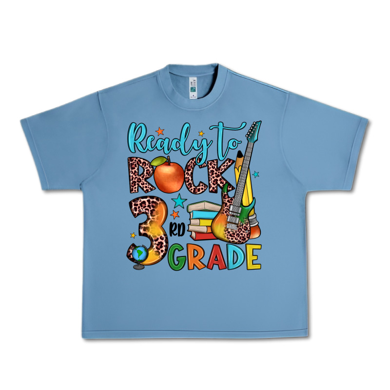 Ready To Rock 3rd Grade Urban Heavy Tee by JahusDesignShop | Teevron