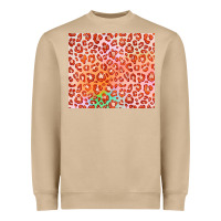 Mushroom orange leopard glitter Heavyweight Sweatshirt - JahusDesignShop
