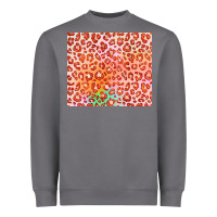 Storm orange leopard glitter Heavyweight Sweatshirt - JahusDesignShop