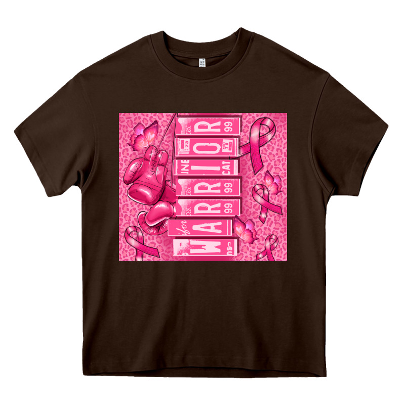 Warrior Breast Cancer Heavy Core Tee by RanaPortraitStore | Teevron