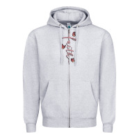 Heather Grey faith cross Zipper Hoodie - MaliasSmallBusiness