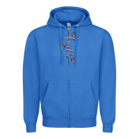 True Royal faith cross Zipper Hoodie - MaliasSmallBusiness