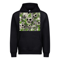 Black Soccer tumbler Urban Hoodie - HowdyJamesFarm