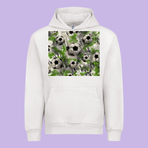 Soccer Tumbler Urban Hoodie Designed By Howdyjamesfarm