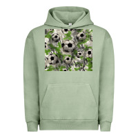 Pigment Oil Green Soccer tumbler Urban Hoodie - HowdyJamesFarm