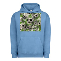 Pigment Pebble Blue Soccer tumbler Urban Hoodie - HowdyJamesFarm
